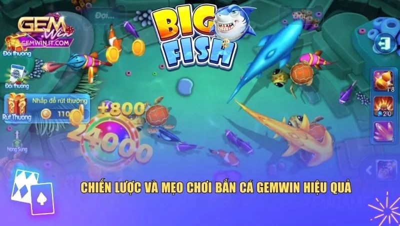 Chiến lược và mẹo chơi bắn cá Gemwin hiệu quả